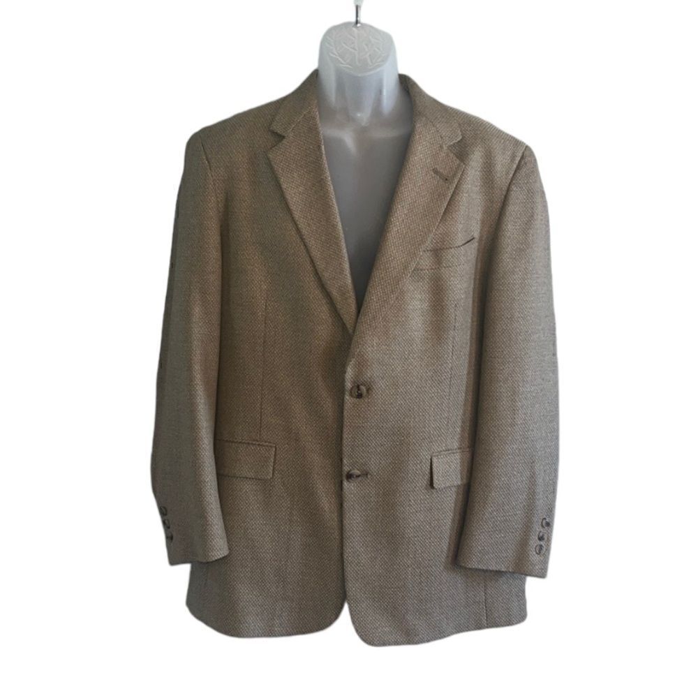 Men’s Wool Blend 42R Vintage Tweed Blazer Austin Reed Dillard’s Made in the USA